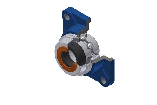 Фланцевый подшипниковый узел SNR EXF205CCE