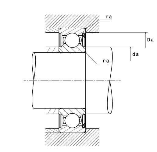 Однорядный шарикоподшипник SNR 6001.Z
